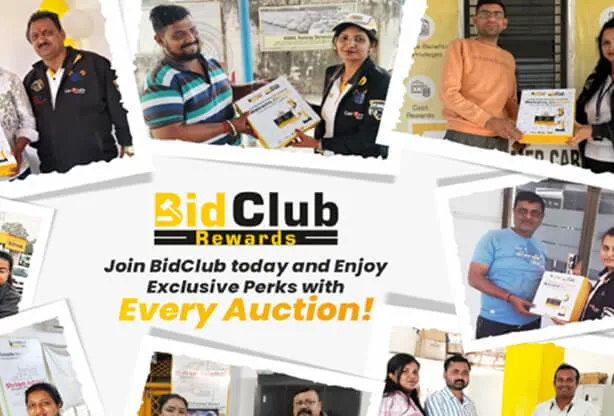 BidClub membership showcase