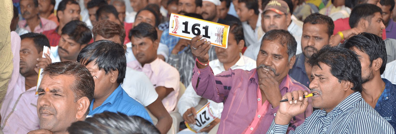 Physical bidding background
