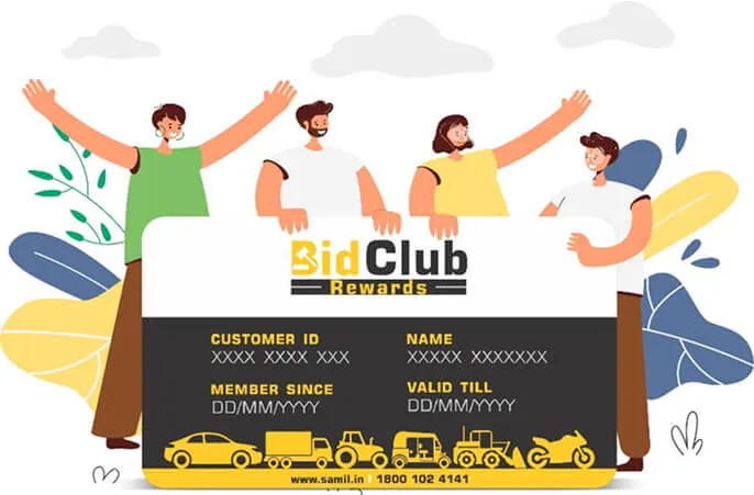 BidClub elite membership card